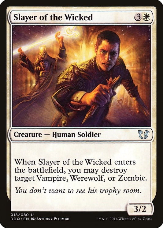 Image for Slayer of the Wicked (18) (Duel Decks: Blessed vs. Cursed) - Magic: The Gathering