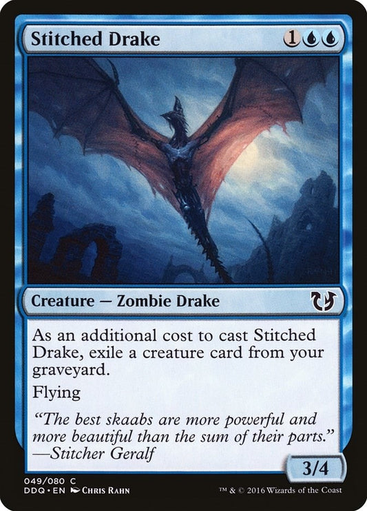 Image for Stitched Drake (49) (Duel Decks: Blessed vs. Cursed) - Magic: The Gathering