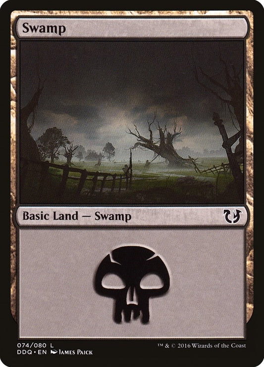 Image for Swamp (074) (74) (Duel Decks: Blessed vs. Cursed) - Magic: The Gathering