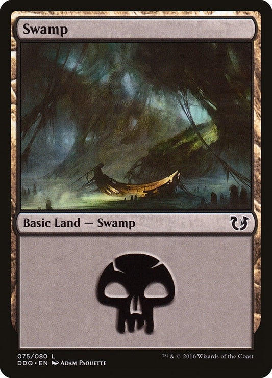 Image for Swamp (075) (75) (Duel Decks: Blessed vs. Cursed) - Magic: The Gathering