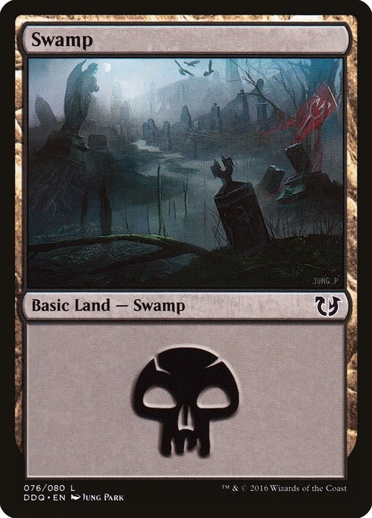 Image for Swamp (076) (76) (Duel Decks: Blessed vs. Cursed) - Magic: The Gathering