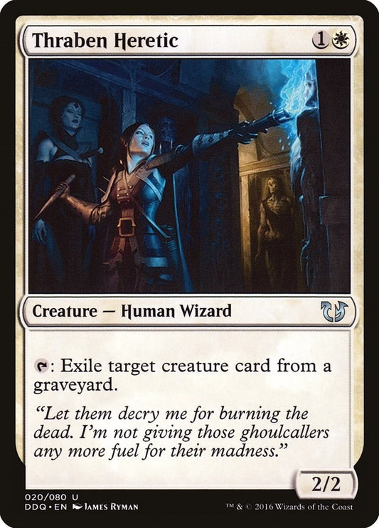 Image for Thraben Heretic (20) (Duel Decks: Blessed vs. Cursed) - Magic: The Gathering