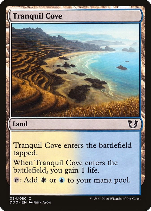 Image for Tranquil Cove (34) (Duel Decks: Blessed vs. Cursed) - Magic: The Gathering