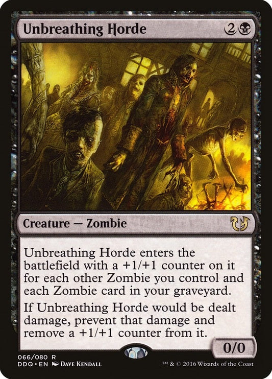 Image for Unbreathing Horde (66) (Duel Decks: Blessed vs. Cursed) - Magic: The Gathering