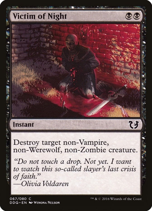 Image for Victim of Night (67) (Duel Decks: Blessed vs. Cursed) - Magic: The Gathering
