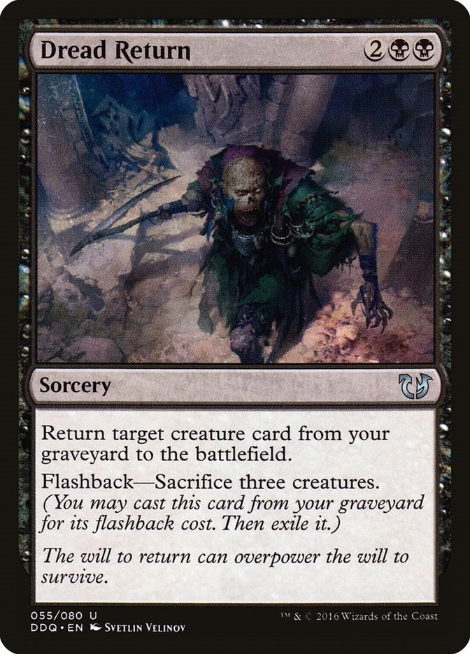 Image for Dread Return (55) (Duel Decks: Blessed vs. Cursed) - Magic: The Gathering