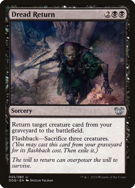Image for Dread Return (55) (Duel Decks: Blessed vs. Cursed) - Magic: The Gathering