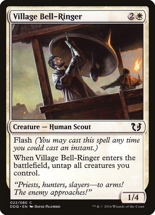 Image for Village Bell-Ringer (22) (Duel Decks: Blessed vs. Cursed) - Magic: The Gathering