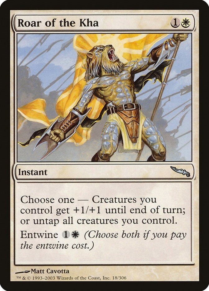 Image for Roar of the Kha (18) (Mirrodin) - Magic: The Gathering