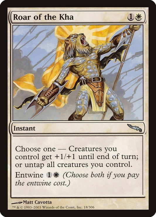 Image for Roar of the Kha (18) (Mirrodin) - Magic: The Gathering