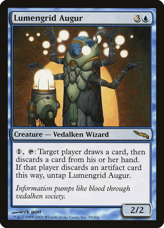 Image for Lumengrid Augur (39) (Mirrodin) - Magic: The Gathering