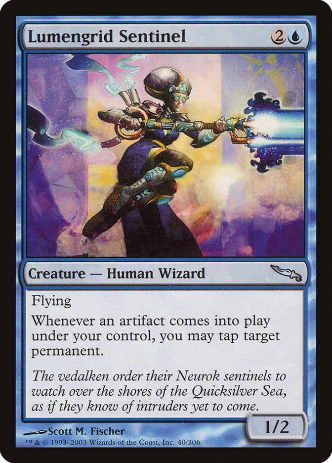 Image for Lumengrid Sentinel (40) (Mirrodin) - Magic: The Gathering