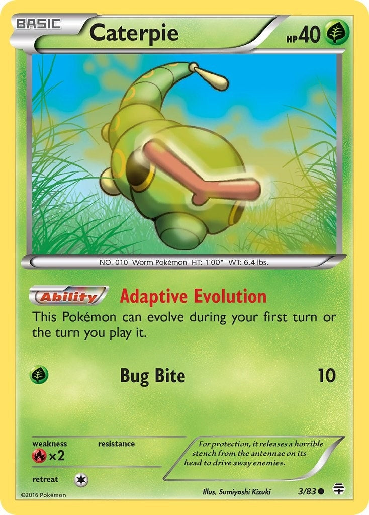 Image for Caterpie (3/83) (Generations) - Pokemon