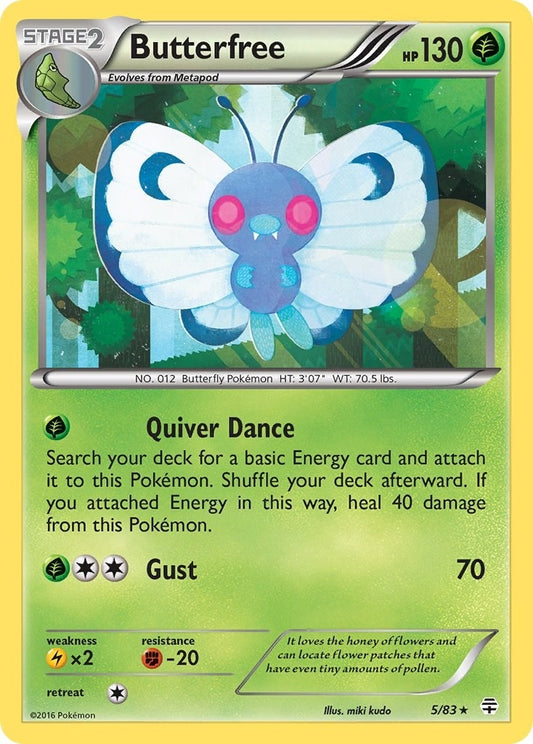 Image for Butterfree (5/83) (Generations) - Pokemon