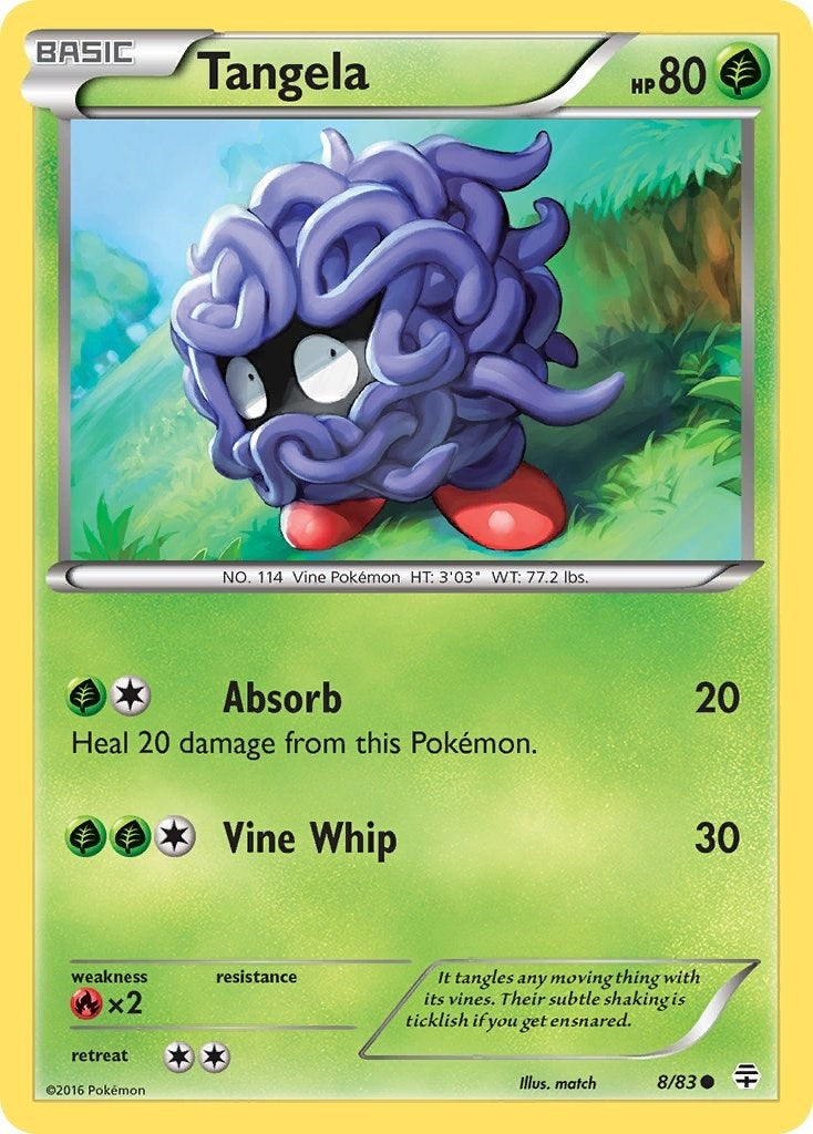 Image for Tangela (8/83) (Generations) - Pokemon