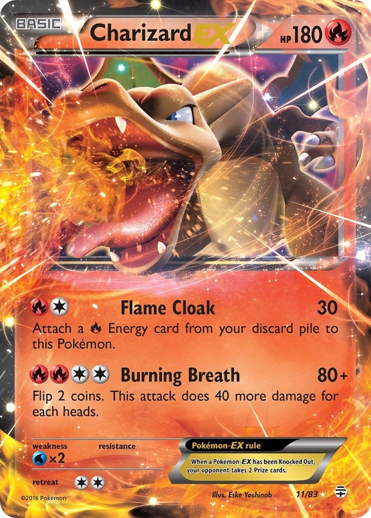 Image for Charizard EX (11/83) (Generations) - Pokemon