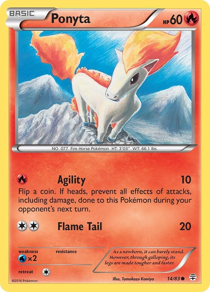 Image for Ponyta (14/83) (Generations) - Pokemon