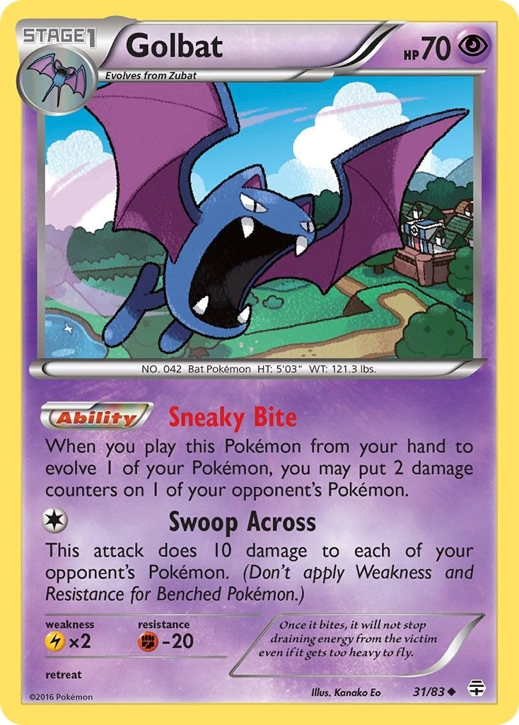 Image for Golbat (31/83) (Generations) - Pokemon