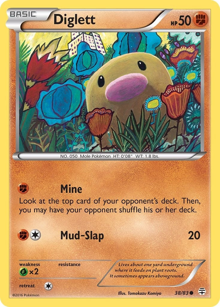 Image for Diglett (38/83) (Generations) - Pokemon