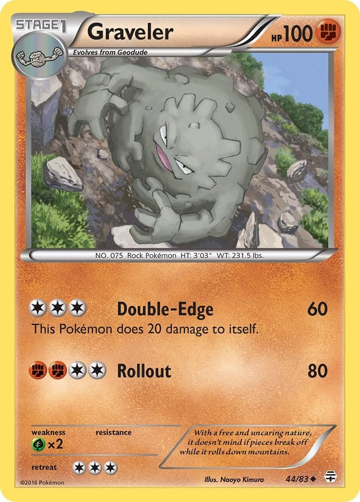 Image for Graveler (44/83) (Generations) - Pokemon