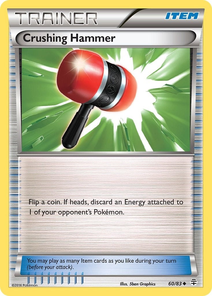 Image for Crushing Hammer (60/83) (Generations) - Pokemon