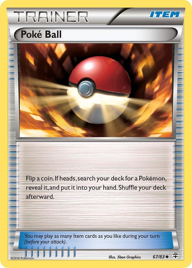 Image for Poke Ball (67/83) (Generations) - Pokemon