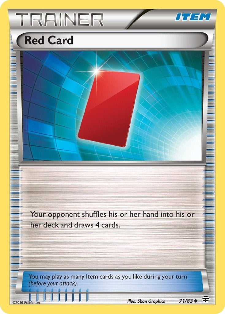 Image for Red Card (71/83) (Generations) - Pokemon