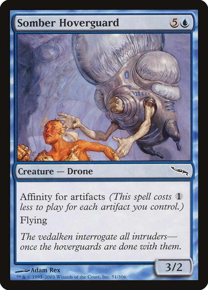 Image for Somber Hoverguard (51) (Mirrodin) - Magic: The Gathering