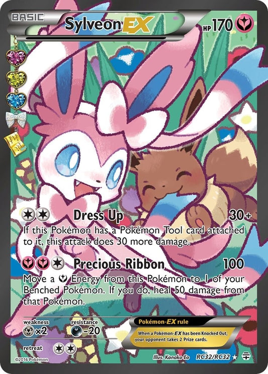 Image for Sylveon EX (Full Art) (RC32/RC32) (Generations: Radiant Collection) - Pokemon