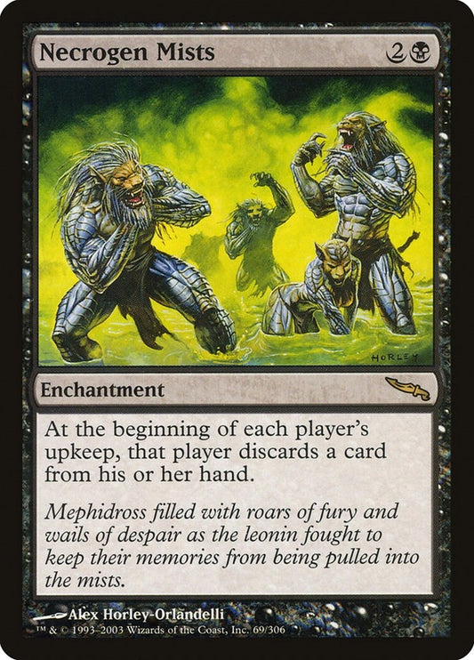 Image for Necrogen Mists (69) (Mirrodin) - Magic: The Gathering