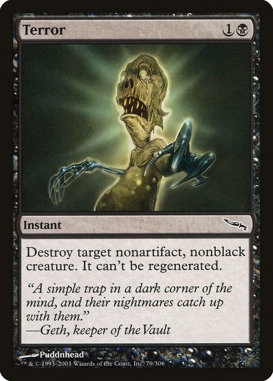 Image for Terror (79) (Mirrodin) - Magic: The Gathering