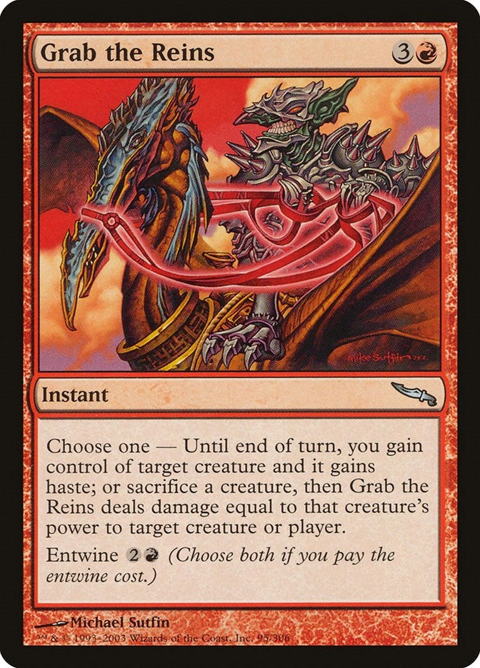 Image for Grab the Reins (95) (Mirrodin) - Magic: The Gathering