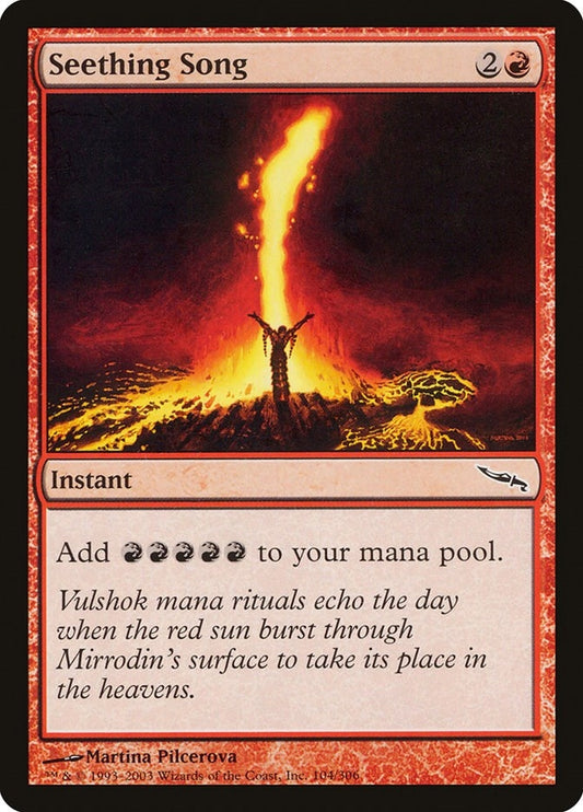 Image for Seething Song (104) (Mirrodin) - Magic: The Gathering