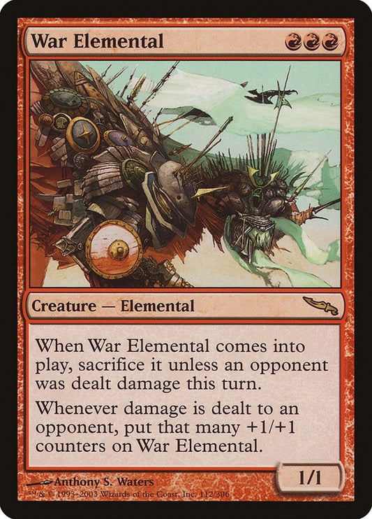 Image for War Elemental (112) (Mirrodin) - Magic: The Gathering
