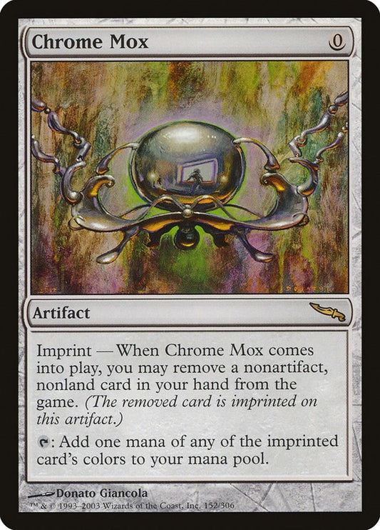 Image for Chrome Mox (152) (Mirrodin) - Magic: The Gathering