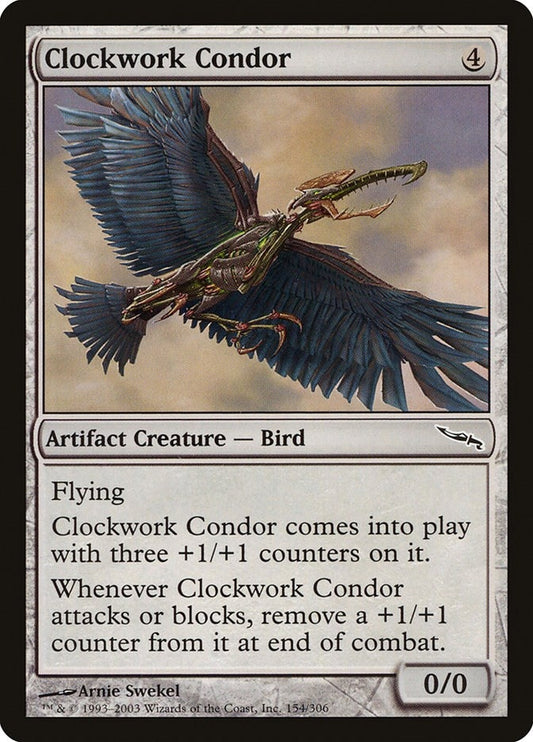 Image for Clockwork Condor (154) (Mirrodin) - Magic: The Gathering