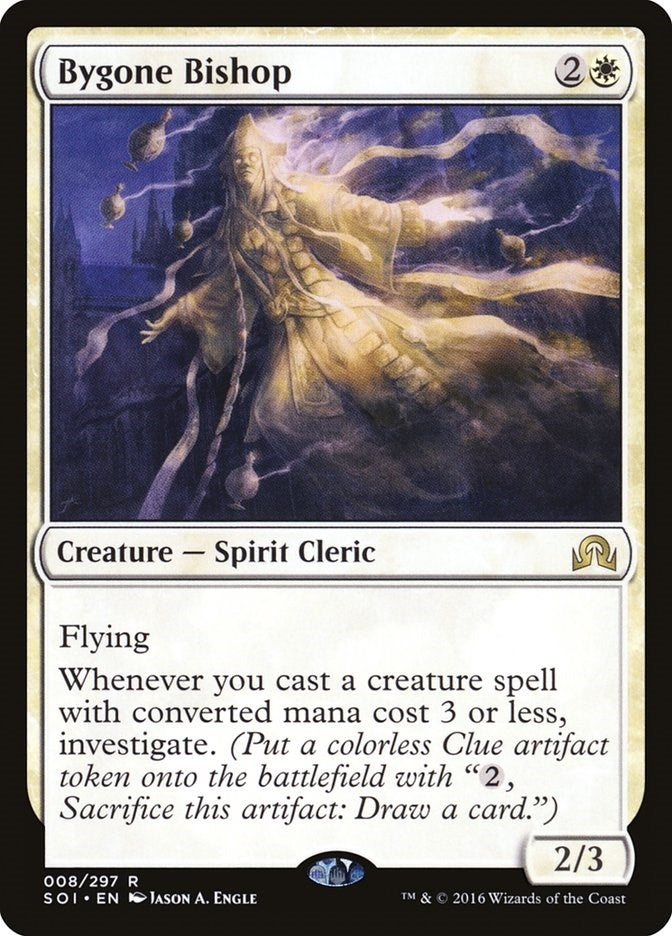 Image for Bygone Bishop (8) (Shadows over Innistrad) - Magic: The Gathering