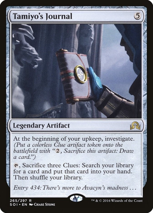 Image for Tamiyo's Journal (Entry 434) (265) (Shadows over Innistrad) - Magic: The Gathering