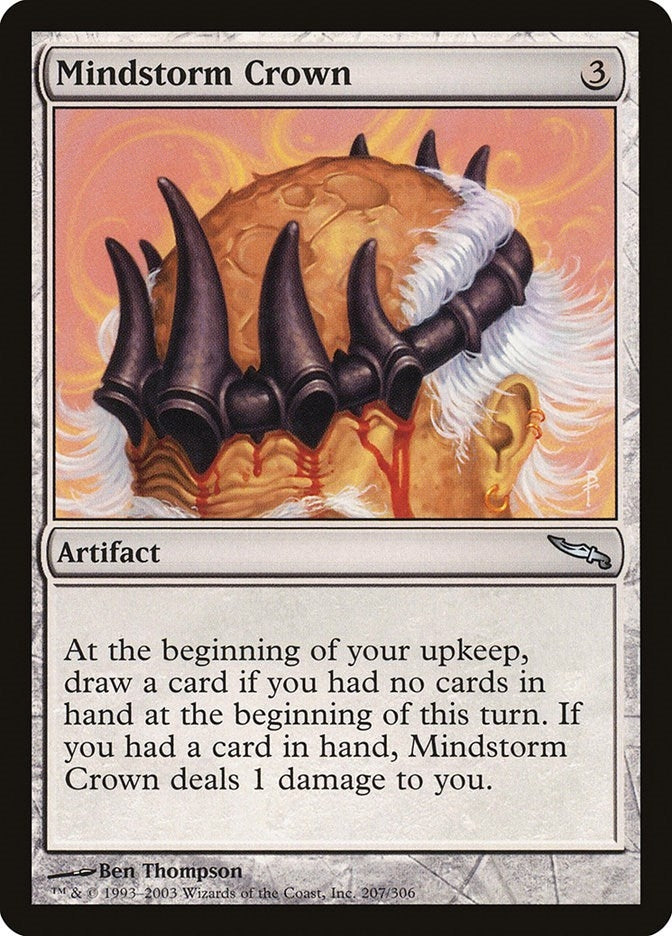 Image for Mindstorm Crown (207) (Mirrodin) - Magic: The Gathering