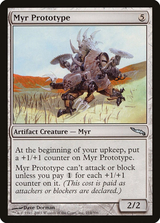 Image for Myr Prototype (214) (Mirrodin) - Magic: The Gathering
