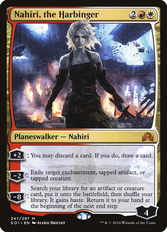 Image for Nahiri, the Harbinger (247) (Shadows over Innistrad) - Magic: The Gathering