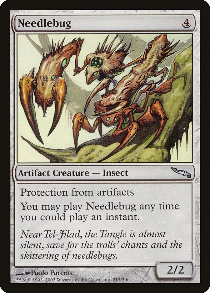 Image for Needlebug (217) (Mirrodin) - Magic: The Gathering