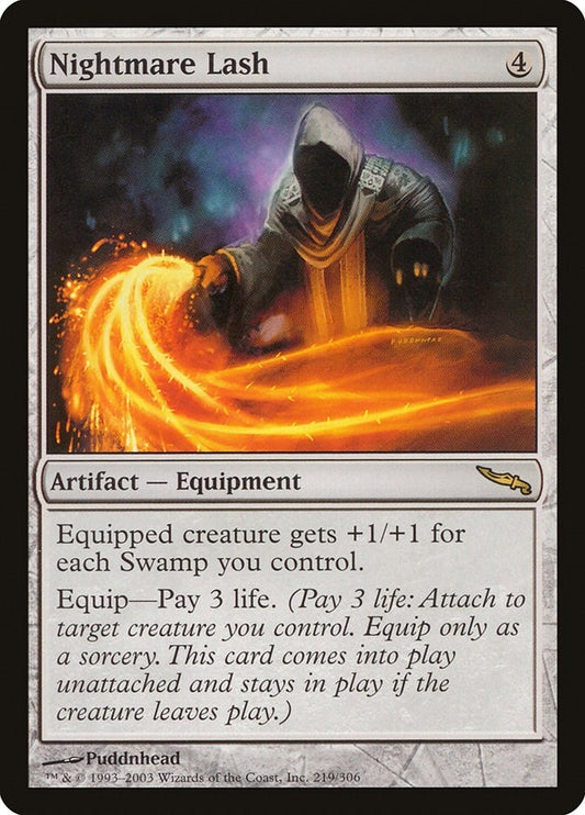 Image for Nightmare Lash (219) (Mirrodin) - Magic: The Gathering