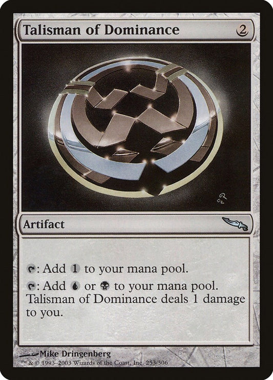 Image for Talisman of Dominance (253) (Mirrodin) - Magic: The Gathering