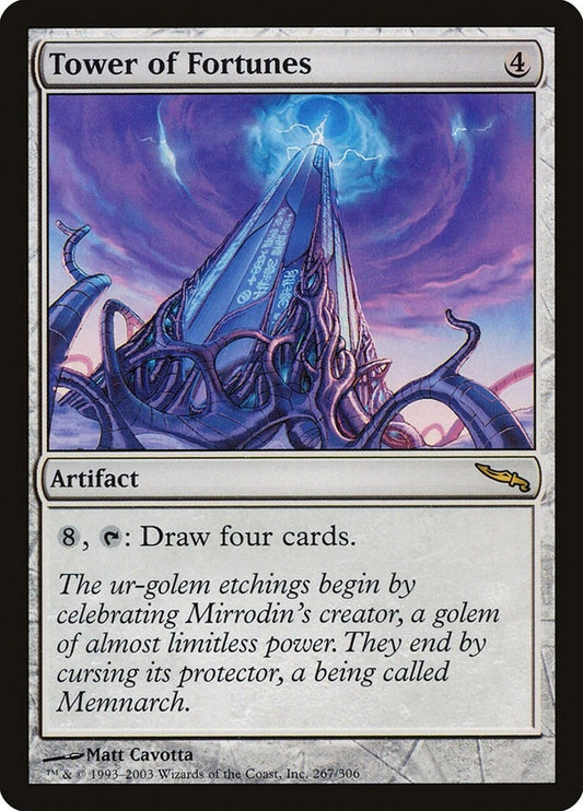 Image for Tower of Fortunes (267) (Mirrodin) - Magic: The Gathering