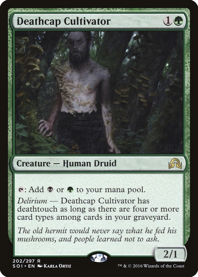 Image for Deathcap Cultivator (202) (Shadows over Innistrad) - Magic: The Gathering