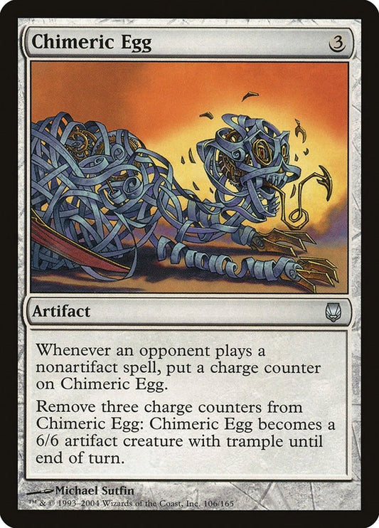 Image for Chimeric Egg (106) (Darksteel) - Magic: The Gathering