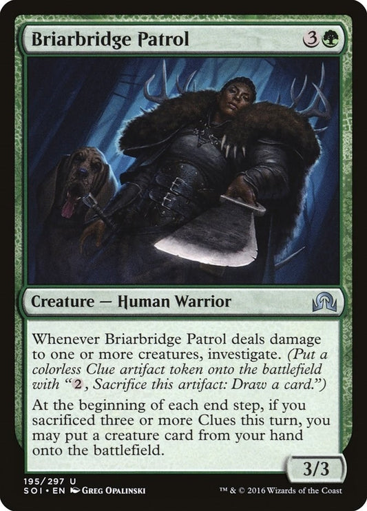 Image for Briarbridge Patrol (195) (Shadows over Innistrad) - Magic: The Gathering