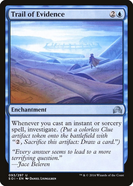 Image for Trail of Evidence (93) (Shadows over Innistrad) - Magic: The Gathering