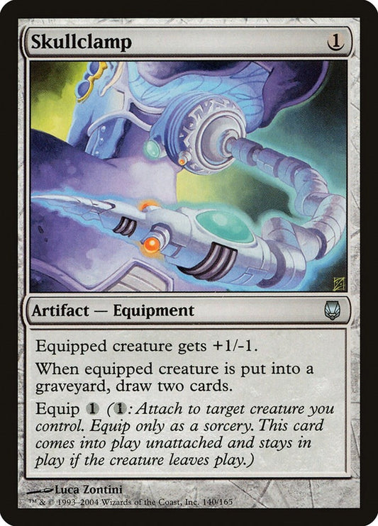 Image for Skullclamp (140) (Darksteel) - Magic: The Gathering
